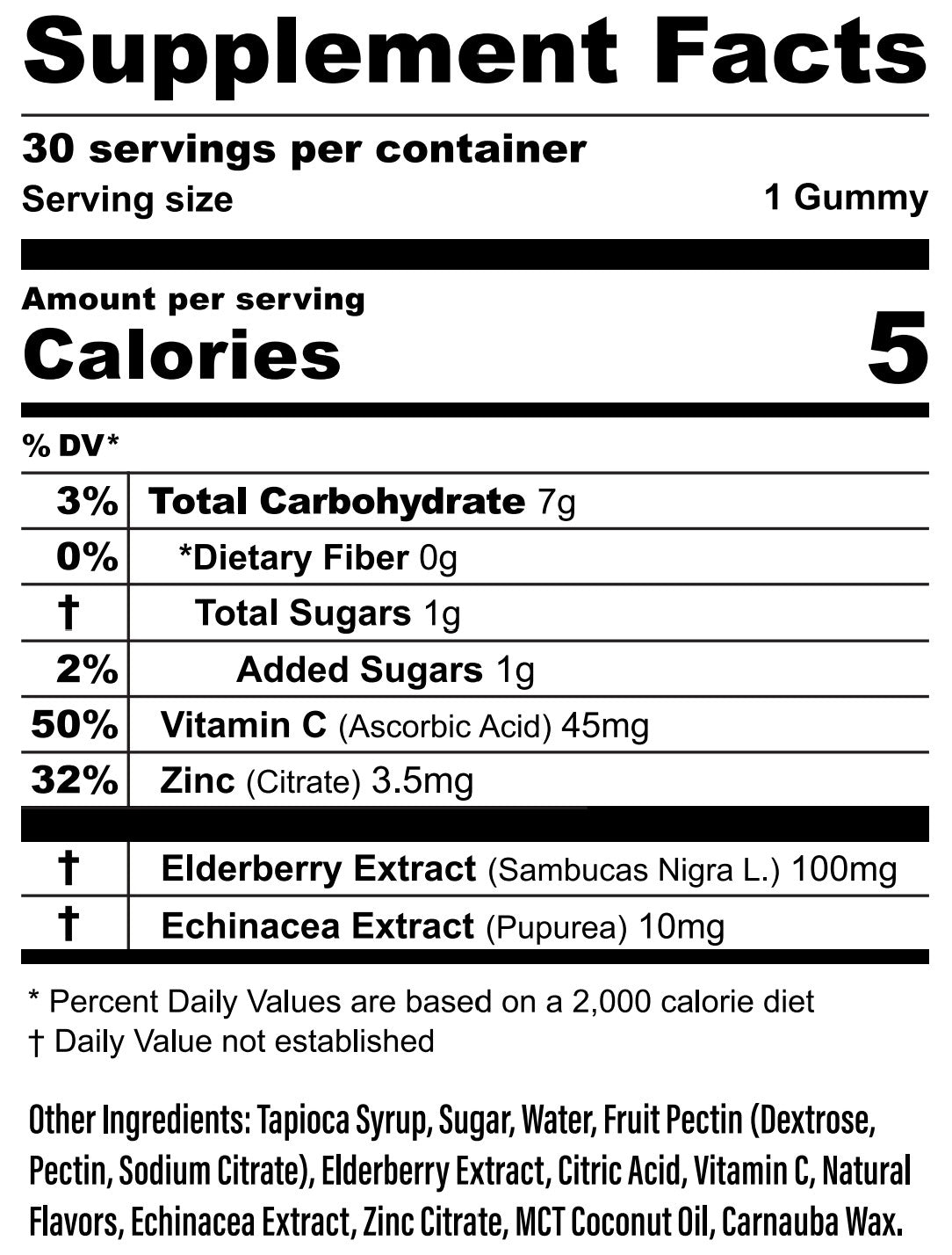 Elderberry Gummies 30ct