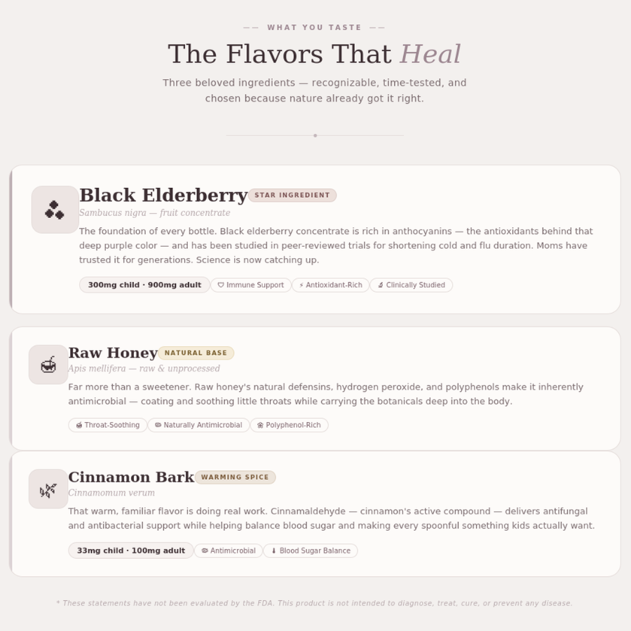 Elderberry Syrup 16oz
